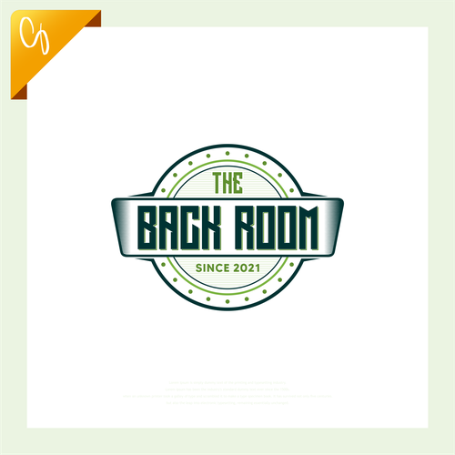 "The Back Room" logo contest for a masculine room in a home decor and gift shop Design by Kingsaud