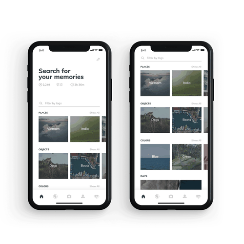 Visually Stunning Designer Inspired to Help Bring a Global Storytelling App to Life Design by brownstudio