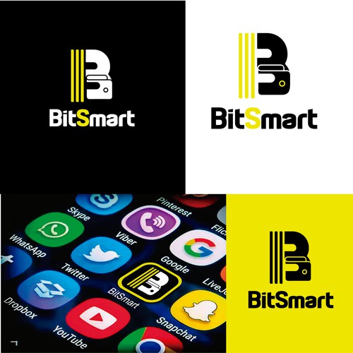 Design best logo for BitSmart crypto wallet app Design by Jesús Creativo