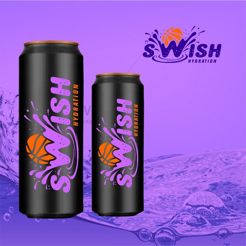 Swish - A New Sports Drink!-ontwerp door bluelines15