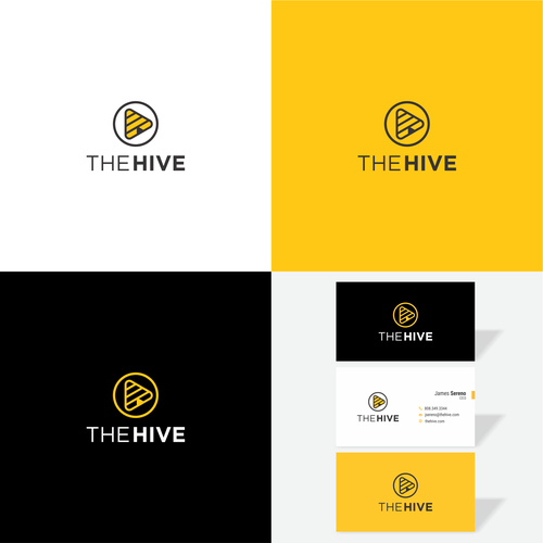 Create the buzz w/ a logo design for The Hive! Design by DigitArte