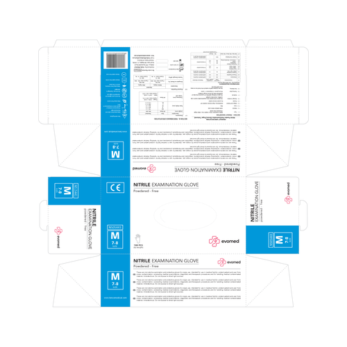 Design a Box for Medical Examination Gloves Design by Encephalon™