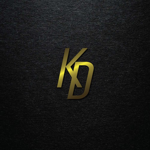 KD Monogram Logo Design by << ALI >>