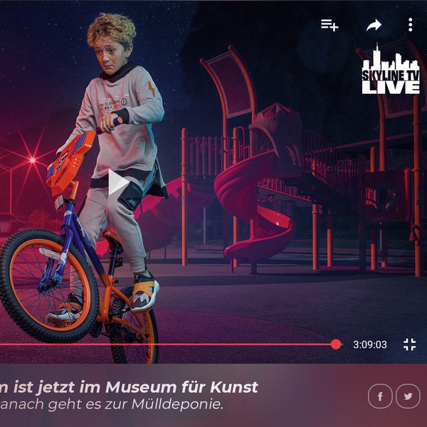 Design by Next Design titled "Skyline TV"