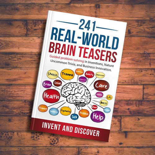 Book Cover - Creativity, Innovation, Inventions, Lateral thinking Design by Zahari Studio