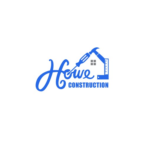 Howe Construction Logos Wanted! Must have the same cursive as my profile pic for word: Howe. Want better pictures!! Design by Kas_Ra