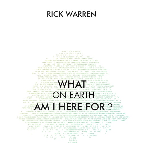 Book cover redesign for "What on Earth Am I Here For? The Purpose Driven Life" by Rick Warren Design by Q_