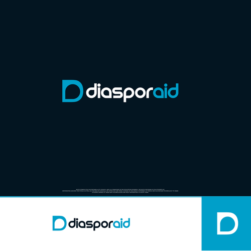 Design a powerful logo for diasporaid, an impact-oriented network/platform for expats Design by InTuos Pro