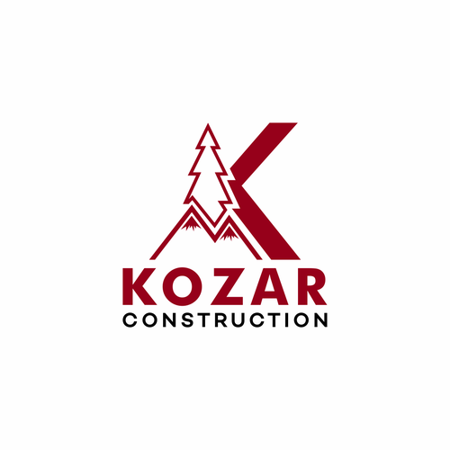 Simple Construction Company Logo with Creativity Design by BD art