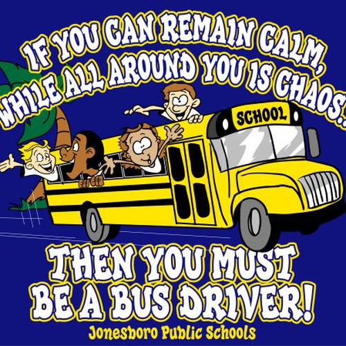 School Bus T-shirt Contest Design by pcarlson