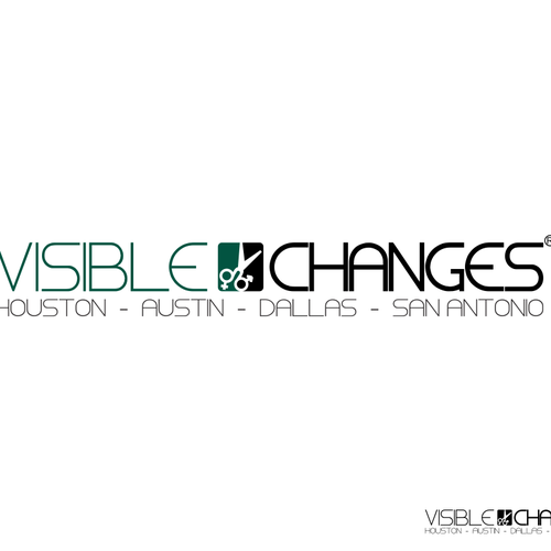 Create a new logo for Visible Changes Hair Salons Ontwerp door Son9odesi9n