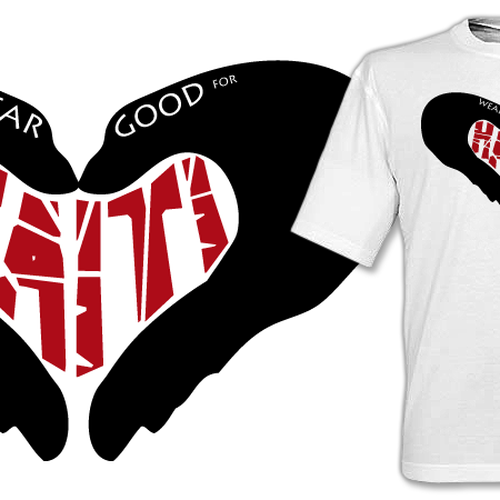 Wear Good for Haiti Tshirt Contest: 4x $300 & Yudu Screenprinter Diseño de itsalivedesigns