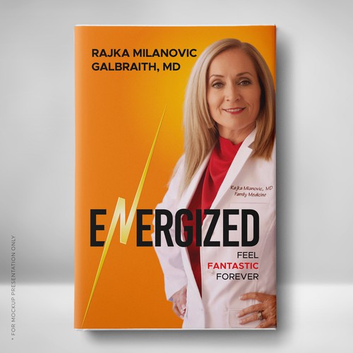 Design a New York Times Bestseller E-book and book cover for my book: Energized Design por Klassic Designs
