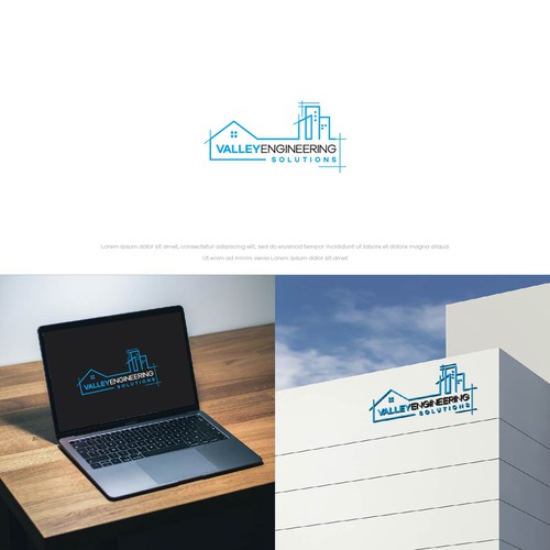 Powerful and Modern Structural Engineering Logo Design by Danny A