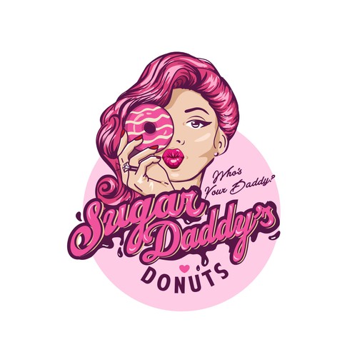 SUGAR DADDY DONUTS LOGO CONTEST Design by nindadian