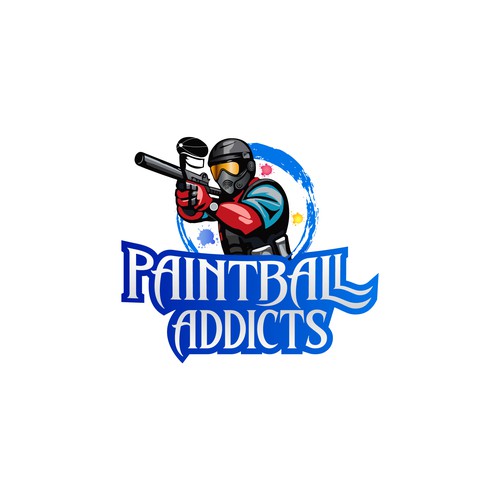 Paintball YouTube Channel logo Design by DezinerAds