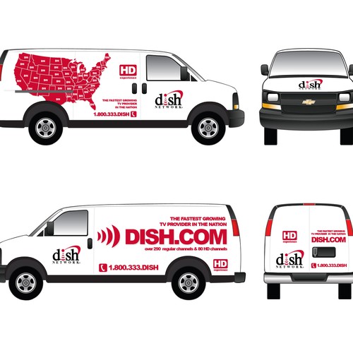 V&S 002 ~ REDESIGN THE DISH NETWORK INSTALLATION FLEET Design by hiddengood