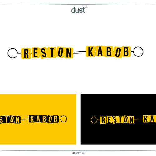 コンペ「Create the next logo for Reston Kabob」のデザイン by Dust™さん 