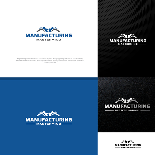 Manufacturing Mastermind LOGO Design by FxFactor™