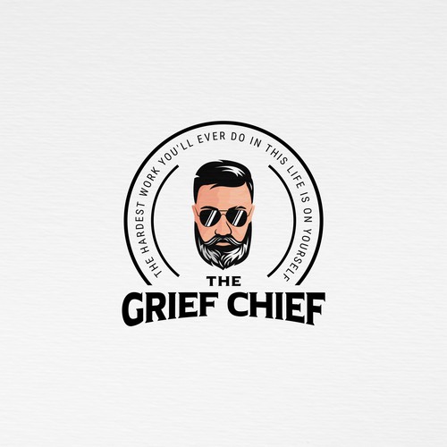 The Grief Chief. Help me make a design that will attract people/families that need help. Design by mikule