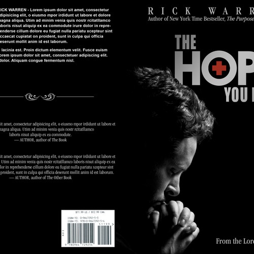 Design Rick Warren's New Book Cover Design by Rusty May