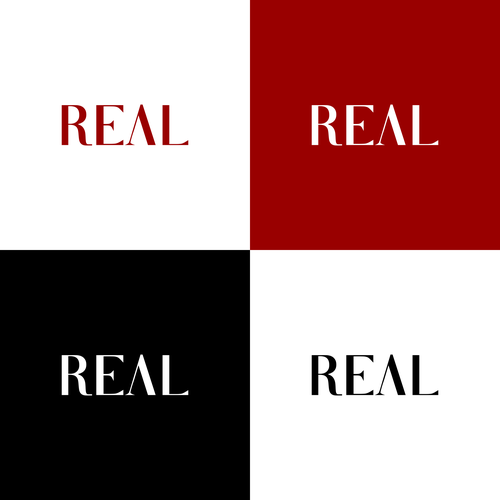 Logo for Real, project management consultancy in luxury real estate and construction Design by Zenius_
