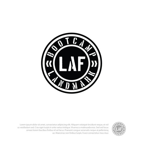 LAF BOOTCAMP Design by artfellow