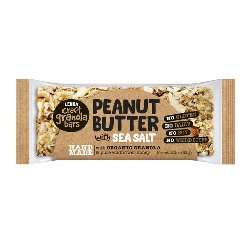 Craft Granola Bar Packaging for Millennials Design by Chris De Lisen