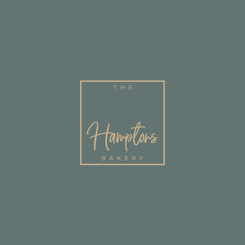 The Hamptons Bakery Logo Design by Milan Kojic Art