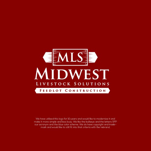 Midwest Livestock Solutions new logo! Design by JosH.Creative™