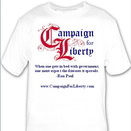 Campaign for Liberty Merchandise Design por ghengis86