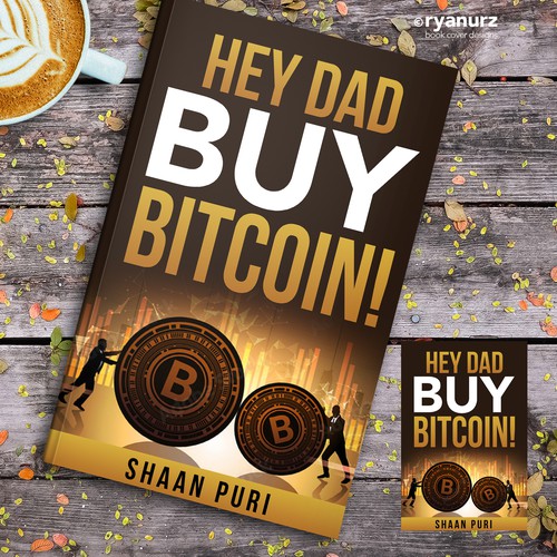 Bitcoin Book Cover Contest! Design by ryanurz