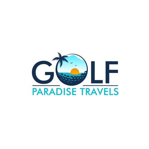 We need a logo that encourage trust and willingness to play GOLF in PARADISE Design by 369 Design