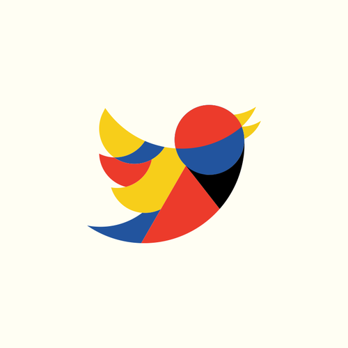 Community Contest | Reimagine a famous logo in Bauhaus style Design by Yoera