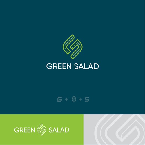 GREEN SALAD need his logo Design by KYRP