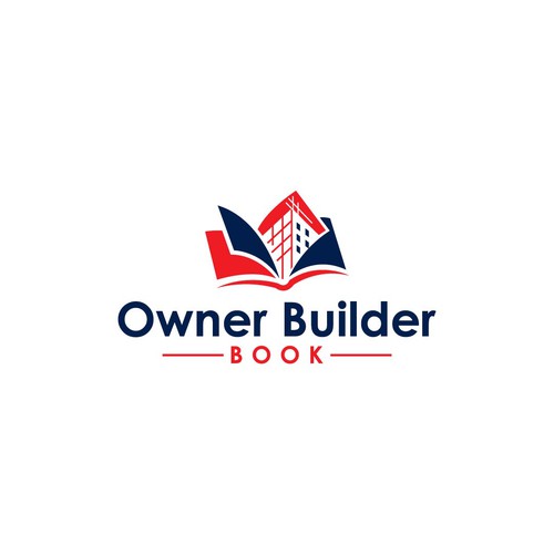 The New Owner Builder Book Logo Design by Creator Hub