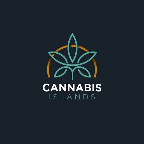 コンペ「Create a logo for Cannabis Islands!」のデザイン by Walter Moreiraさん 