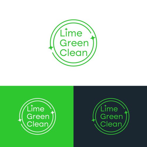 Lime Green Clean Logo and Branding Diseño de Golden Lion1
