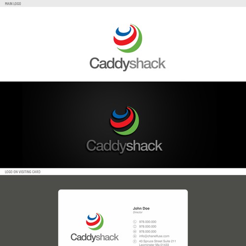 Caddyshack Golf Blog Design by whitecrowcs