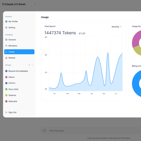 UI/UX for AI Chat Platform
