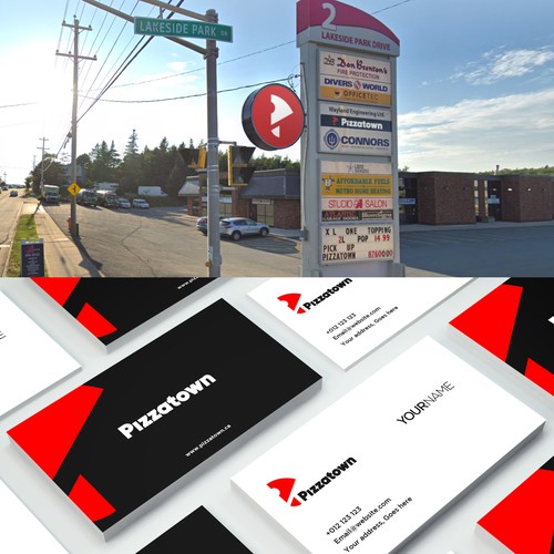 Create a powerful and modern attractive easy to spot on building signage and pylons Design by Mori Summer