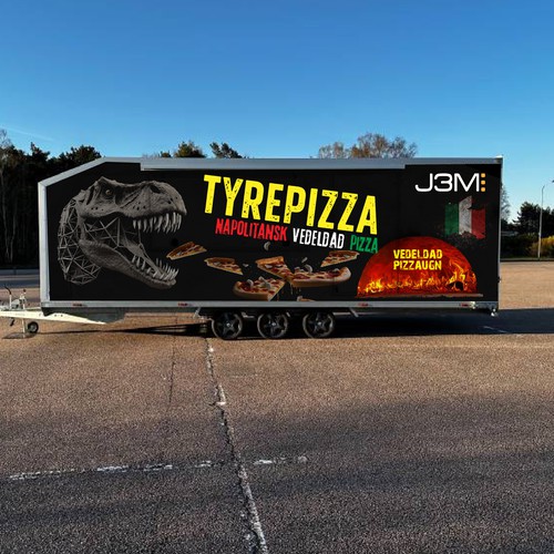 PIZZA trailer - be creative! Design von Windmill Designer™