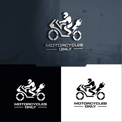 Stencil Design for Electric Motorcycle Charging Location Design by ryART