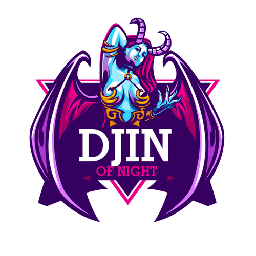 コンペ「DJIN OF NIGHT (GIN)」のデザイン by kil_pixelさん 