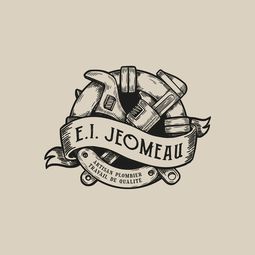 Logo & business card contest entry by Ameline Studio