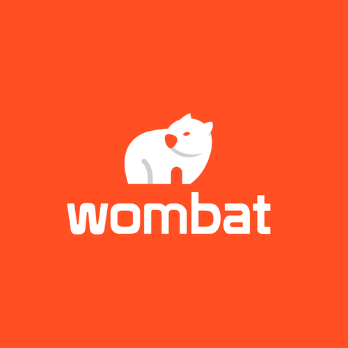 We need a clean, serious and sincere logo for our new App "Wombat" Design by logorilla™