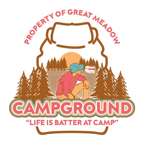 Great Meadow Campground looking For New Sweatshirt Design Design by Fast Studio⚡