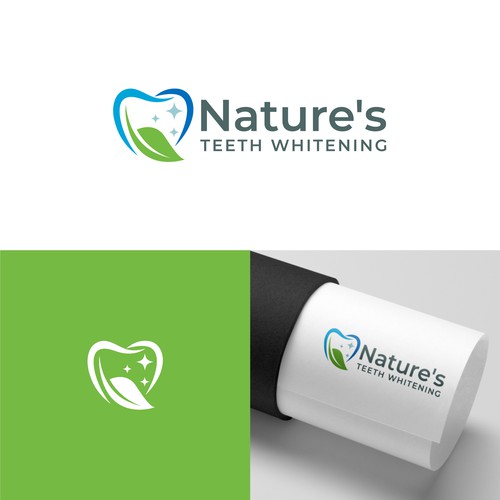 Nature's Teeth Whitening - Needs a Natural Company Logo Design by Web Hub Solution