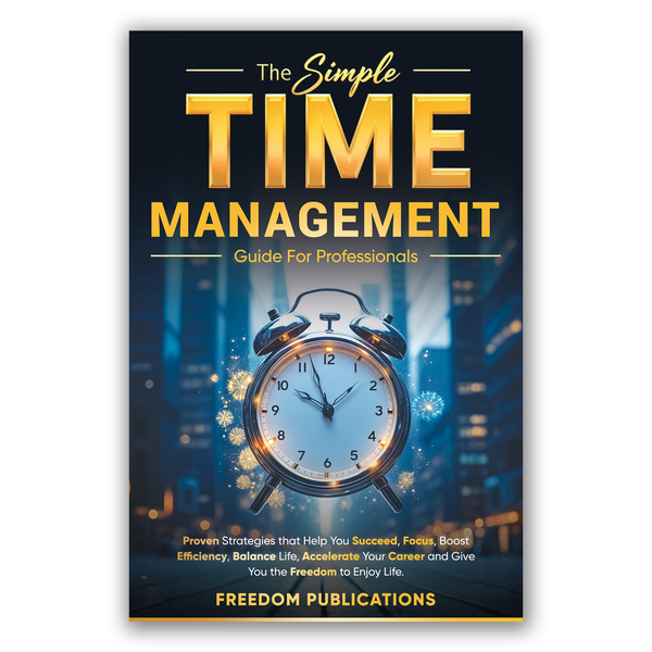 Book cover design for "Time Management"
