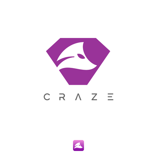 Sophisticated, luxury, edgy social shopping app icon/logo Design by alflorin